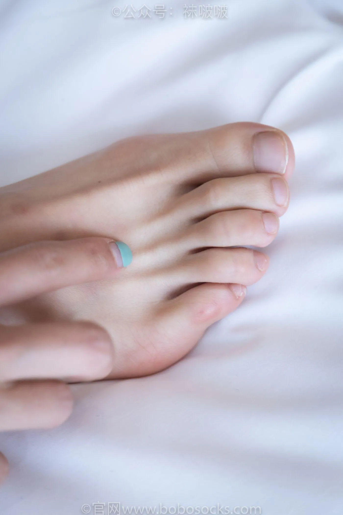 [BoBoSocks袜啵啵]NO.024 涵涵-板鞋、白棉袜、裸足 [134P]插图5